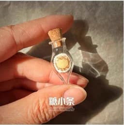 6Points DollHouse Miniature Magic Potions Retro Magic House Bryce Model BJD Potion Bottle Ob Scene Accessory Hourglass Gem Model