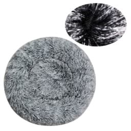 Round Large Dog Bed Winter Warm Plush Dog Bed for Medium Dog House Sleeping Dog Kennel Removable Small Cat Sofa Accessories