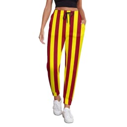 Black White Striped Pants Woman Vertical Lines Print Street Wear Sweatpants Spring Trendy Custom Trousers Big Size