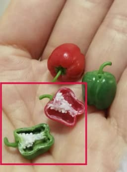 DollHouse Kitchen Scene Miniature Vegetable Fruit Clay Food Play Simulation Mini Potato Accessories Food Supermarket Decorations