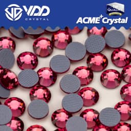 VDD Multi-color ACME+Series Top Quality Glass Hot-Fix Rhinestones Crystal AB Flatback Glitter Strass Stones For Fabric Garment