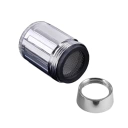 LED Temperature Sensitive Faucet Water Saving Kitchen Bathroom Sensor 7 Color Change Faucet Head Aerator Tap Nozzle Shower