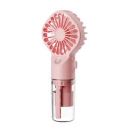 Customizable Humidifier Fan Mini Handheld Mist Fan Portable USB Rechargeable Fan with Humidifier Mini Water Spray Hand Fan