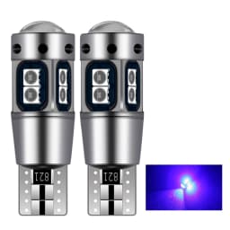 ASLENT 2PCS High Quality T10 W5W 168 192 Led Tail Light 3030 10smd 12V Car Led Auto Lamp CANBUS NO Error Car Marker Parking Bulb
