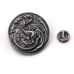 Dragon House Keychain Targaryen Dragon Shape Keyring for Fan Collection Accessories Friends Gift