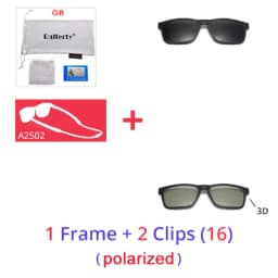 Ralferty Men Eye Glasses Frame Optical Magnet Clip On Sport Prescription Sunglasses Women Anti Blue Square Hanging Neck Eyeglass