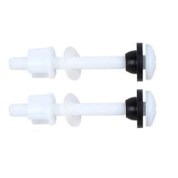 Rubber Pad Set Water Tank Screws Toilet Plastic And Rubber Thread Diameter X 0.35\\\" Toilet Fixing Screw 8 X 2.4cm