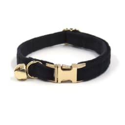 Personalized Collar for Cat Kitten Collar Velvet Puppy Small Dogs Collars Customized Engraving Name Cat Necklace with Bell Bow