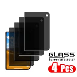 1/2/3/4Pcs For iPhone Duo Glass iPhone Duo Tempered Glass Privacy 9H Anti-Spy Cover Flat Outer Phone Screen Protector iPhone Duo