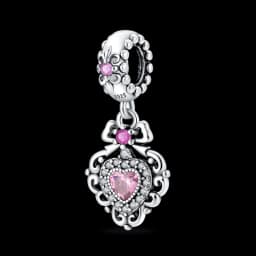 925 Silver DIY Beads Romantic Classical Series Guardian Flower Pendant Fit pand 3mm Original Bracelet For Women Jewelry Gift New