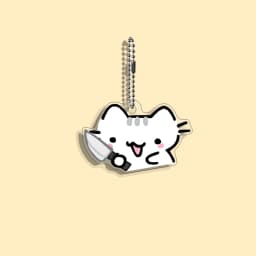 Funny Cat Character Keychain Student Gift Bag Women's Bag Cute Things Gift For Best Friends Wholesale Gifts Kitty