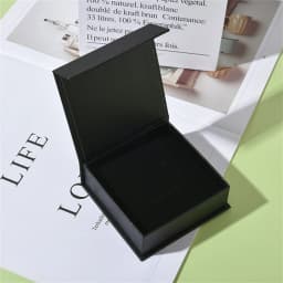 Book Type Flip Jewellery Box Necklace Earring Storage Display Boxes Ring Bracelet Packaging Gift Box Jewelry Organizer Box