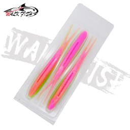 WALK FISH 3pcs Drop Shotting Soft Bait Fishing Lure 170mm 15.5g V-shape Split Tail Swimbait Worm Freshwater Fishing Tackle lure