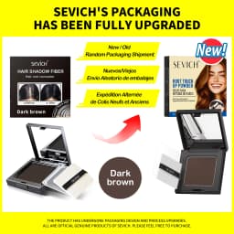 Sevich 12g Hair Shadow Powder Temporary White Grey Cover Up Hair Line Edge control Hair Color Makeup Hair Care Concealer