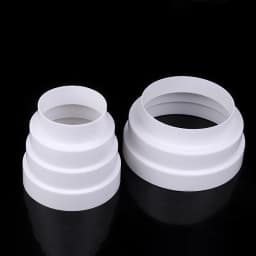 Kitchen Duct Multi Reducer Extractor Fan Pipe Connector 80/100/110/120/150/160mm For Fan Ventilation Duct Tube Exhaust Duct