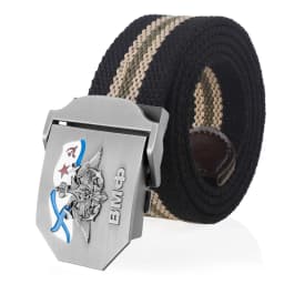 Men Canvas Belt 3D Russian Navy ВМФ Metal Buckle Belts for Women Jeans Waistband USSR Military Soldiers Tactical Belt Male Strap