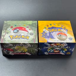 PKM Base Set Fossil Jungle Team Rocket Neo Destiny Booster Box 1999 2000 Year 1st Edition 1Box 36 Packs Proxy Game Cards Sealed