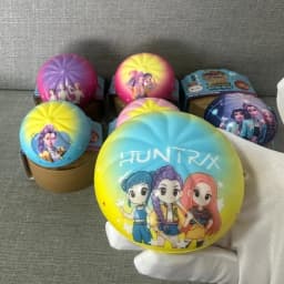 New Witch Hunter Squishy Dumpling Rumi Decompression Toy Cartoon Movie Squeeze Fidget Ornament Anti Stress Desk Decor