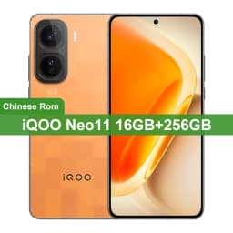 China Version iQOO Neo 11 6.82” AMOLED Scree Snapdragon 8 Elite 100W 7500mAh Battery 50MP+16MP Camera With Multilingual NFC