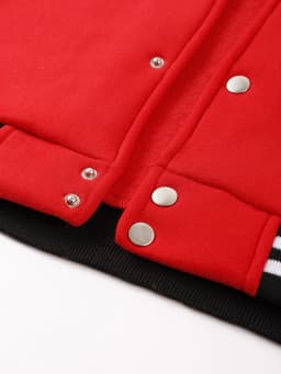 Customized pattern logo DIY Men Colour Jackets Harajuku Baseball Jersey Fleece Loose Clothing Unisex Autumn Warm Vintage Coat