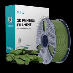 SUNLU 1KG PLA 3D Printer Filament 1.75mm Neatly Wound 3D Printing Filament Fit Most FDM 3D Printers, 1kg Spool (2.2lbs)