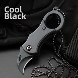 Portable Small Pocket Cutter Carabiner Cutter Box Cutter Keychain Folding Cutter Unboxing Tools Gadgets For Outdoor