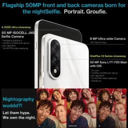 OnePlus Nord 5 Global Version Smartphone 50MP LYT-700 Camera 1.5K AMOLED Display Snapdragon 8s Gen 3 OxygenOS 15