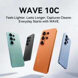 Blackview Wave 10C Smartphone, 6.88 Inch HD+ IPS Screen,4GB RAM+32GB ROM, Ultra Thin 9.1mm Lightweight 205g Mobile Phone, 32MP Main Camera, 1080P FHD Video Recording, 5000mAh Large Capacity Battery, Doke AI 2.0, Free TPU Protective Case