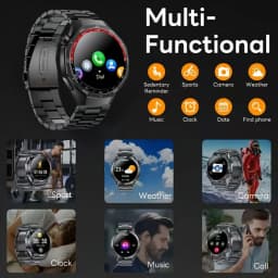 IYTSFT 2026 New Smart Watch 1.52" HD Game Dial Wireless Charging Bluetooth Call Heart Rate Monitor Fitness Tracker Sports Gift