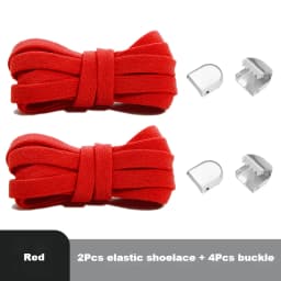 No tie Shoelaces for Shoes 8MM Flat Elastic laces Sneakers Kids Adult Quick Shoelace without ties Shoe Accessories