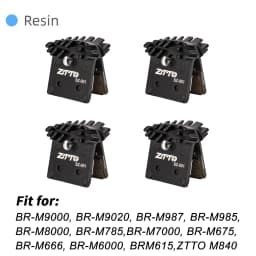 ZTTO MTB Bicycle Cooling Disc Brake Pad Heat Dissipation Ice Tech Resin Bike Hydraulic Oil Caliper Pads SLX Deore XT XTR M8000