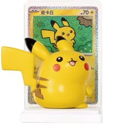30th Anniversary Pikachu Figure Set Genuine Pokemon Dream Painting Pikachu Figure Simplified Chinese PTCG Collectible Cards Gift