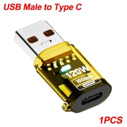 OTG USB C Female To USB A Male Adapter Converter High Speed Transfer for IPhone 16 15 IPad Tablet for Samsung Galaxy Android
