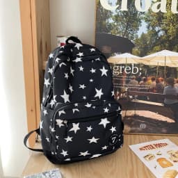 Star Backpack for Women Men 17 Inch Star Laptop Backpack College Bag Cute Travel Backpack Student Back To School Casual Bookbag