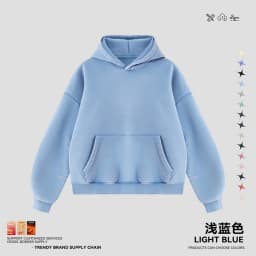 JMD Retro Winter 390gsm Washed Fleece Solid Hoodie For Man Unisex Boxyfit Distressed Soft Warm Hooded Pullovers Coat QH0161