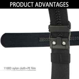 ALPTACTICS Hard Tactical Belt for Men Metal Automatic Buckle IPSC Gun Belt 1100D Nylon Military Belt Outdoor Sports Girdle Male