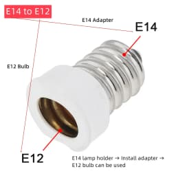 5pcs G24 G23 GU24 GU10 B22 to E26 E27 Lamp Base E26 E17 E12 to E14 Lamp Holder Converter Socket Adapter For LED Corn Bulbs Light