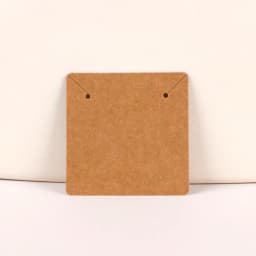 8ilk 50Pcs Colorful Blank White Black Necklace Display Label Jewelry Packaging Kraft Paper Card Wholesale Handmade DIY Accessory