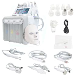 Professionl Hydro RF Bio-lifting Facial Scrub Oxygen Cleansing Lifting Microdermabrasion Beauty Machine SPA Salon device