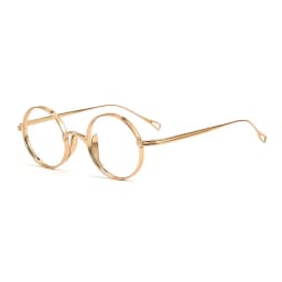 Vintage Titanium Glasses Frame Men Korean Round Optical Myopia Prescription Eyeglasses Frame Women Luxury Brand Small Eyewear