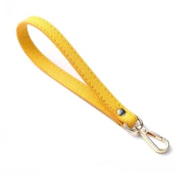Silver/Gold Simple PU Leather Bag Wrist Strap Solid Color Soft Purse Handle Replacement Adjustment Wallet Belt Bag Accessories
