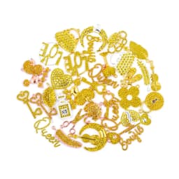 35pcs Mixed Colorful Delicated Charms picked at random For Women DIY Jewelry Accessories Purse Bowknot Perfume High heel Shoe