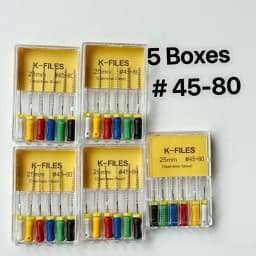 6PCS Multi-Size Stainless Steel Hand 25MM Files Set Precision Tools