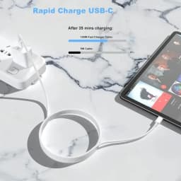 10Pcs 120W USB C Phone Cable For iPhone 16 15 17 Pro Max Plus Fast Charging Type-C Charge Braided Cables USB to Type C Data Line