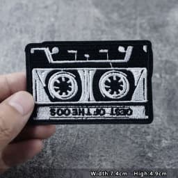 Bands Iron On Patches Apparel Sewing Fabric Handmade Appliques For Clothing Punk Rock Stickers Badges Parche