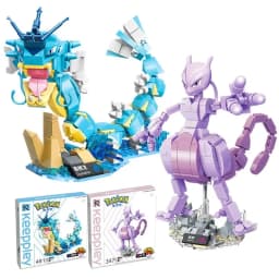 Keeppley Pokémon Series Building Blocks Bulbasaur Blastoise Venusaur Charmander Assembled Model Toys Ornaments Gifts