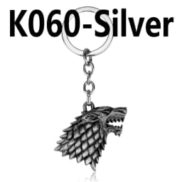 Dragon House Keychain Targaryen Dragon Shape Keyring for Fan Collection Accessories Friends Gift