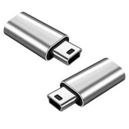 Micro B To Type C Adapter 5 Pin Male Mini USB To Female USB Type C Data Transfer Connector for Samsung MP3 Camera PC Conventer