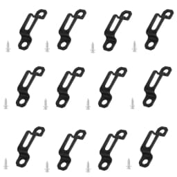 12/20pcs invisible 2-in-1 connectors with screws, suitable for cabinet, wardrobe components, furniture combination fasteners