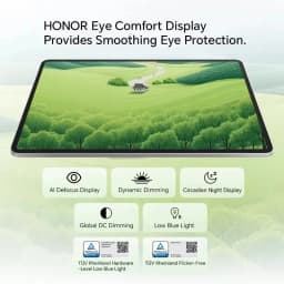 Global Version HONOR Pad 10 2.5K 120Hz 12.1" Tablet 10100mAh Large Battery 35W Charging 6 Speakers Slim Metal Body